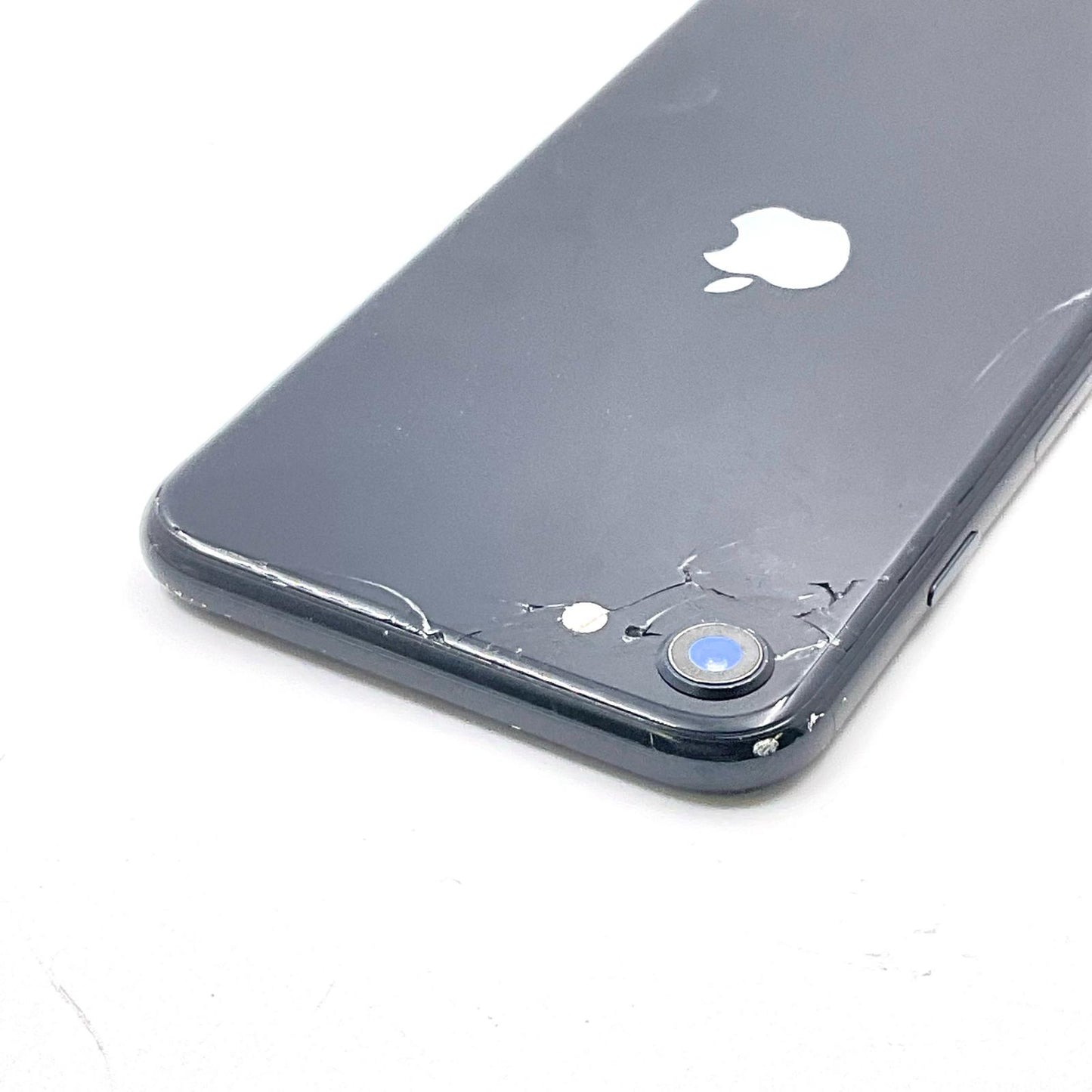 【最速発送】Apple iPhone iPhone SE (第3世代) 128GB ミッドナイト softbank SIMフリー 白ロム【難有】 73%