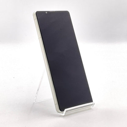 【最速発送】 Xperia 5 IV 128GB ホワイト系 softbank SIMフリー A204SO 白ロム【難有】