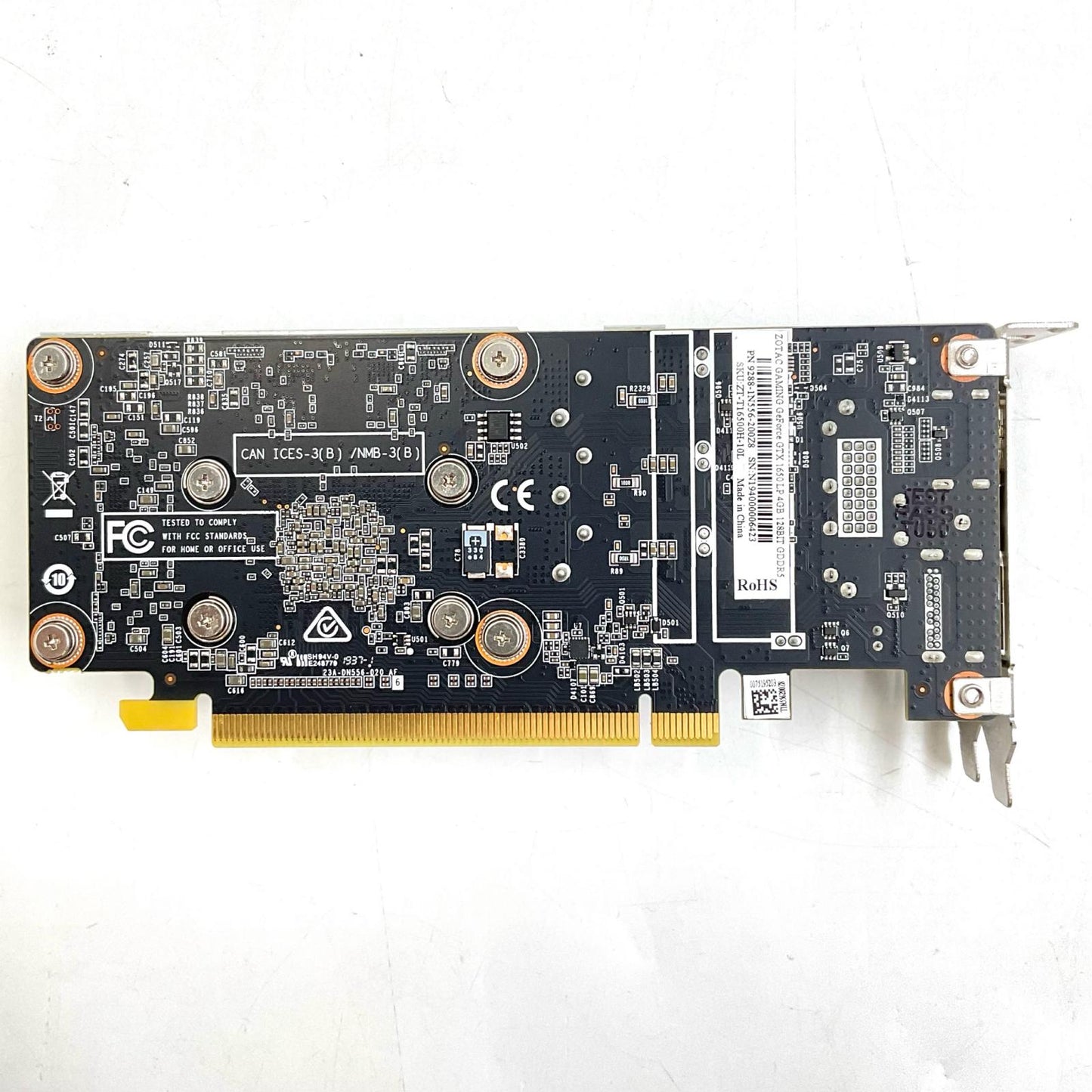 【最速発送】ZOTAC グラフィックボード GTX1650 LP 4GB【難有】