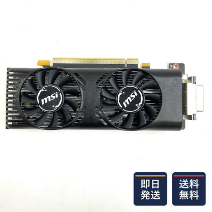 【最速発送】MSI グラフィックボード GTX1650 4GT LP J【難有】