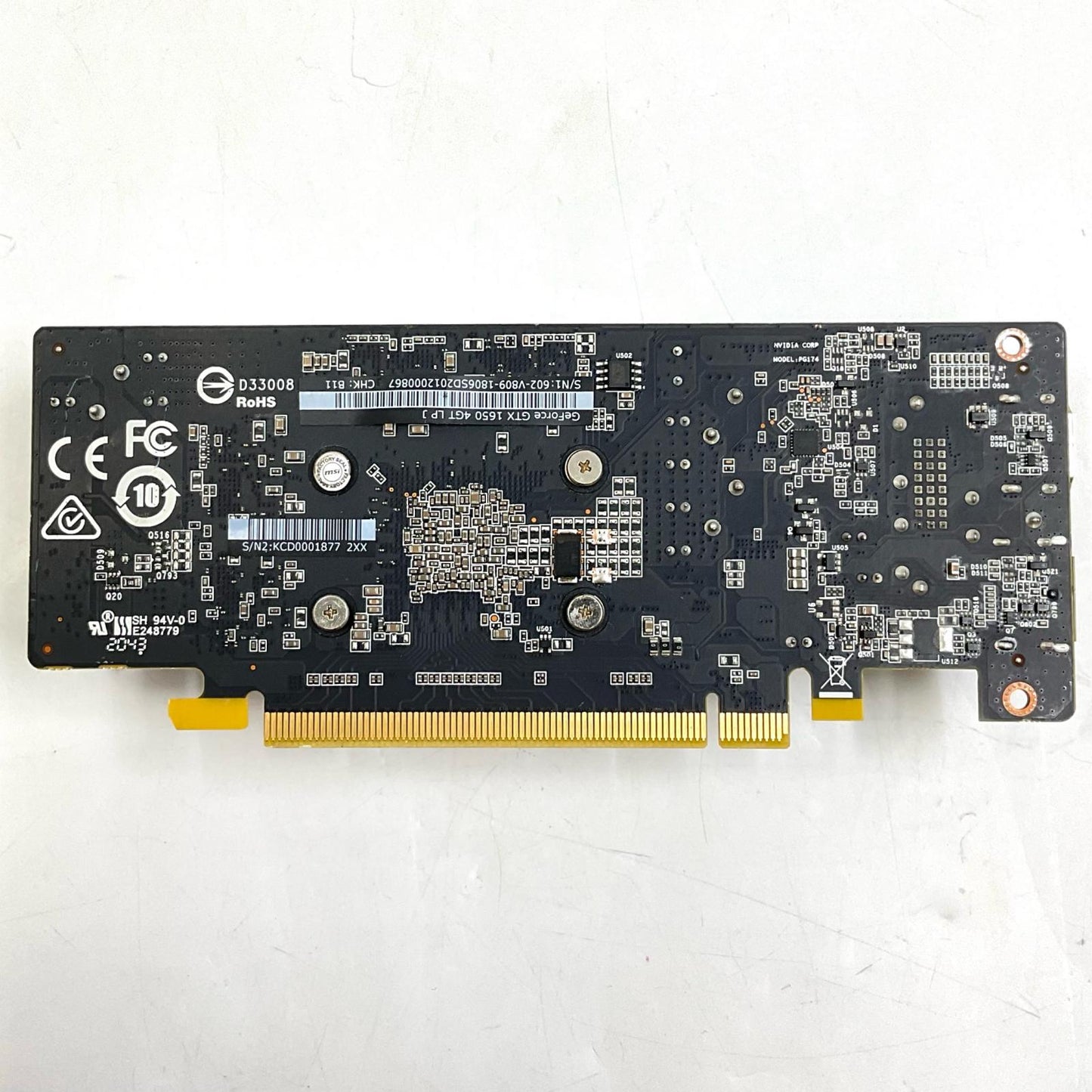 【最速発送】MSI グラフィックボード GTX1650 4GT LP J【難有】