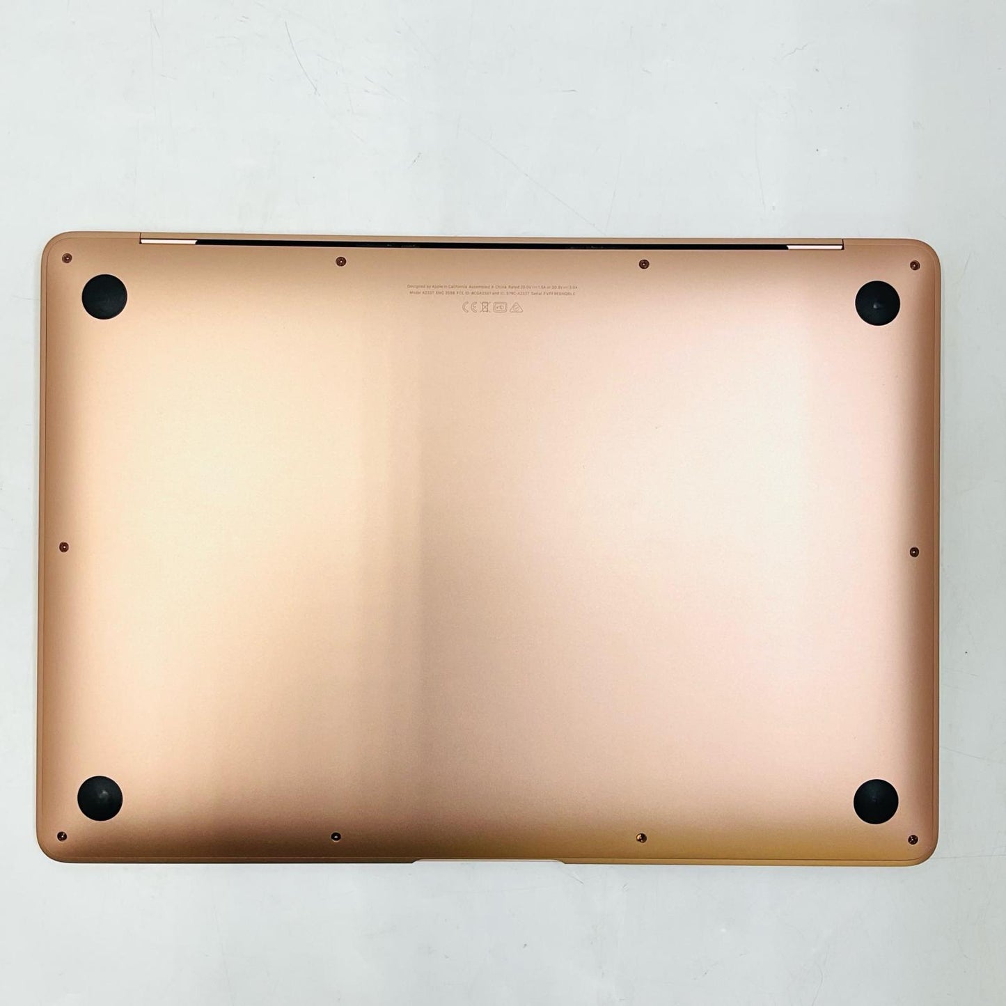 【全額返金保証】【最速発送】Apple MacBook Air 13インチ 2020 Apple M1 8GB 256GB ゴールド 90% 美品 動作確認済