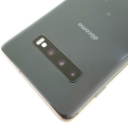 【全額返金保証】【最速発送】SAMSUNG Galaxy S10 128GB ブラック docomo SC-04L 白ロム 動作確認済