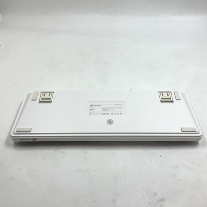 【全額返金保証】【最速発送】ATTACK SHARK トライモードガスケットメカニカルキーボード トワイライトパープル X87 超美品 動作確認済