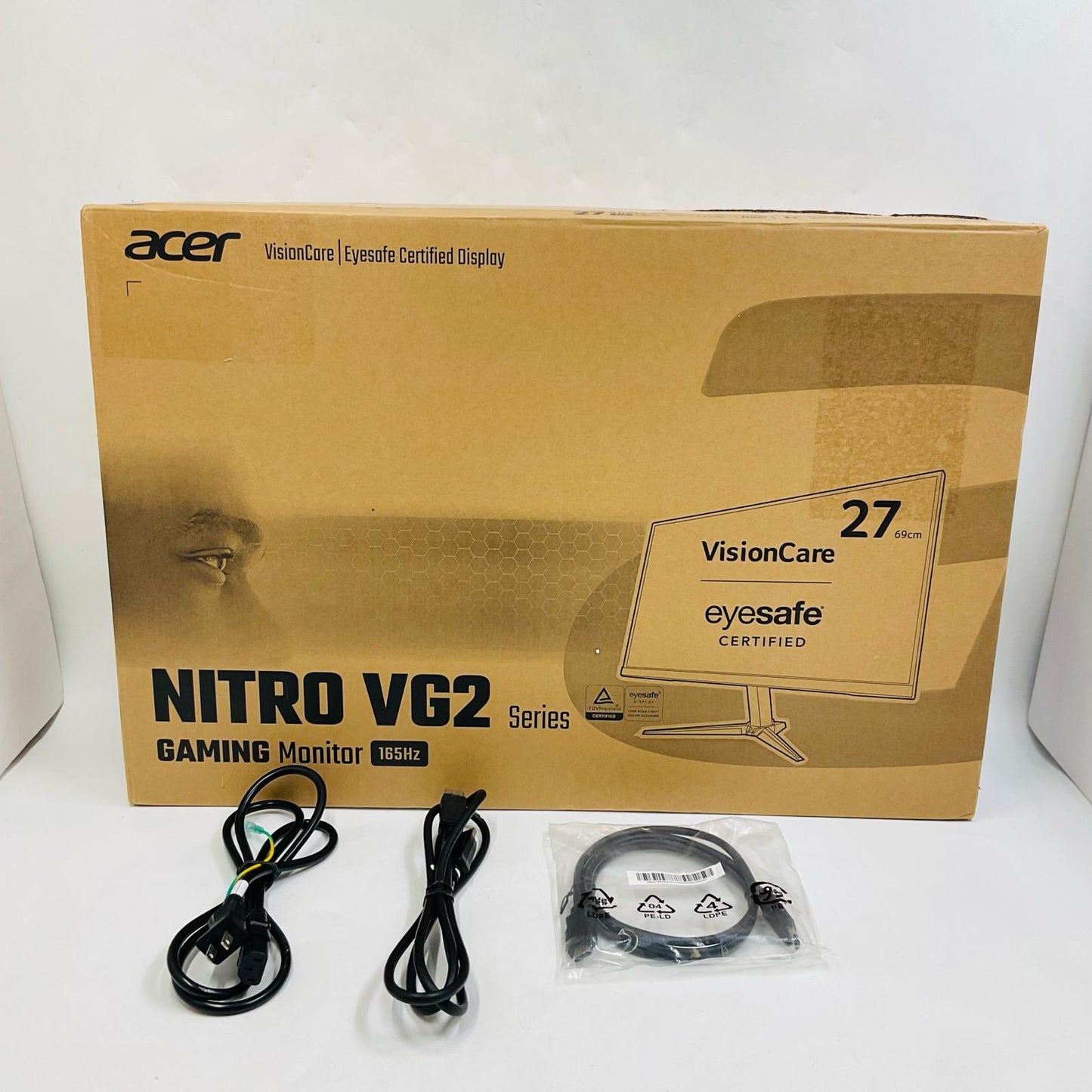 【全額返金保証】【最速発送】Acer VG272 LVbmiipx 27インチ 美品 動作確認済