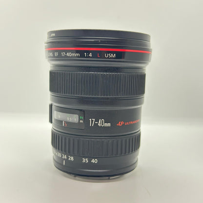 【全額返金保証】【最速発送】 EF 17-40mm F4 L USM 動作確認済