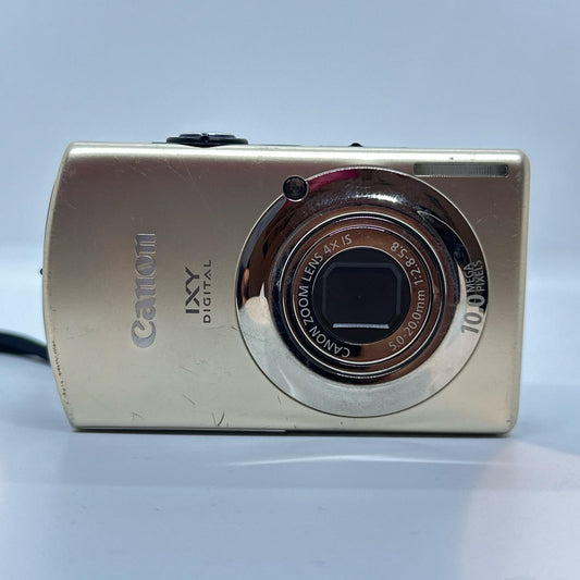 【全額返金保証】【最速発送】 コンパクトデジタルカメラ IXY DIGITAL 920 IS ゴールド 動作確認済