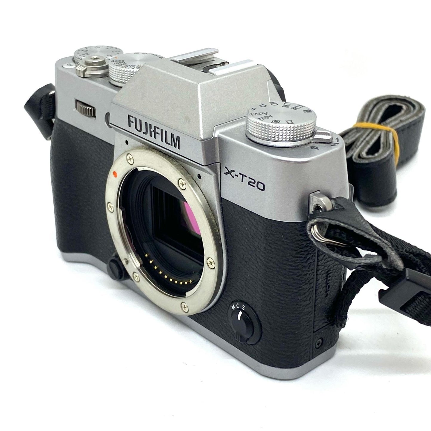 【全額返金保証】【最速発送】 デジタル一眼 X-T20 ボディ シルバー 動作確認済