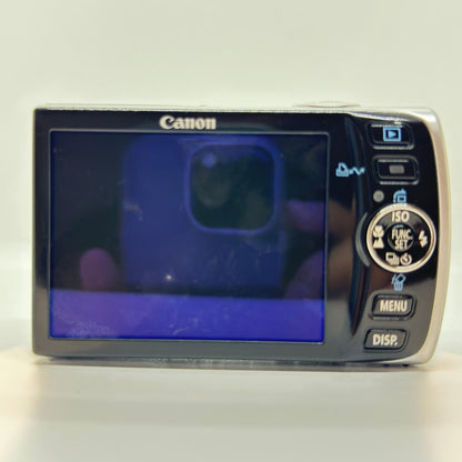 【全額返金保証】【最速発送】 コンパクトデジタルカメラ IXY DIGITAL 910 IS シルバー 動作確認済