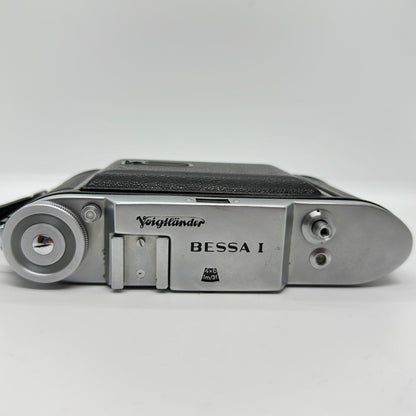 【全額返金保証】【最速発送】 Voigtlander Bessa I VASKAR 105mm f4.5 動作確認済