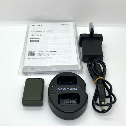 【全額返金保証】【最速発送】 デジタル一眼 α6500 ILCE-6500 ボディ 美品 動作確認済