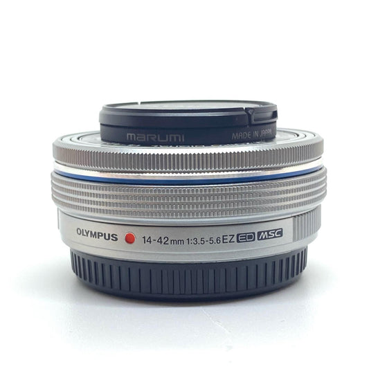 【全額返金保証】【最速発送】 M.ZUIKO DIGITAL ED 14-42mm F3.5-5.6 EZ 美品 動作確認済