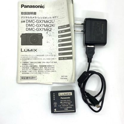 【最速発送】 デジタル一眼 LUMIX DMC-GX7MK2-S ボディ [シルバー]【難有】