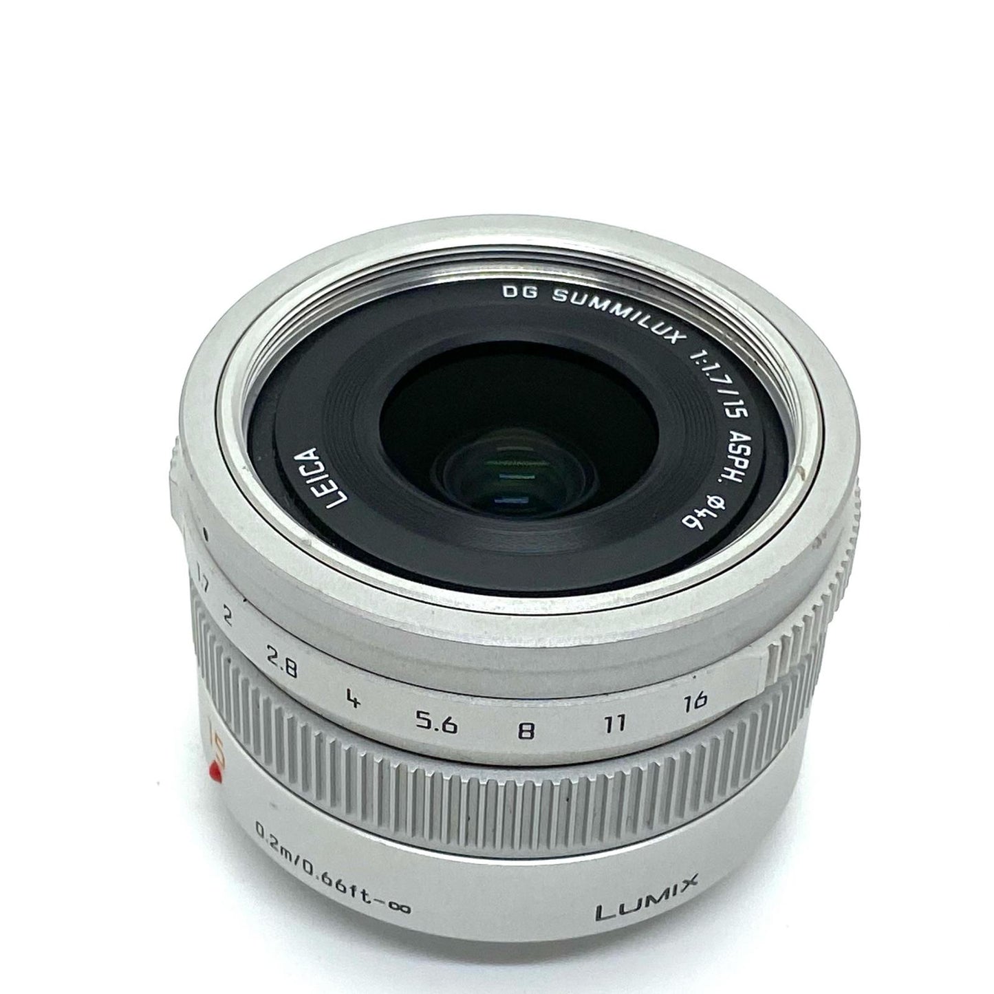 【全額返金保証】【最速発送】 LEICA DG SUMMILUX 15mm/F1.7 ASPH. H-X015 動作確認済