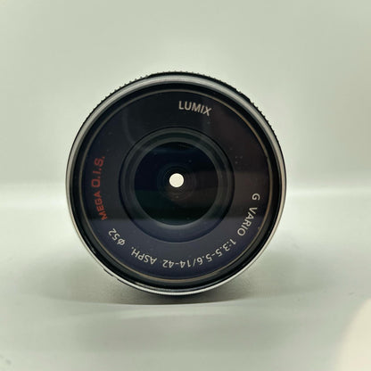 【全額返金保証】【最速発送】 LUMIX G VARIO 14-42mm/F3.5-5.6 ASPH./MEGA O.I.S. H-FS014042 動作確認済