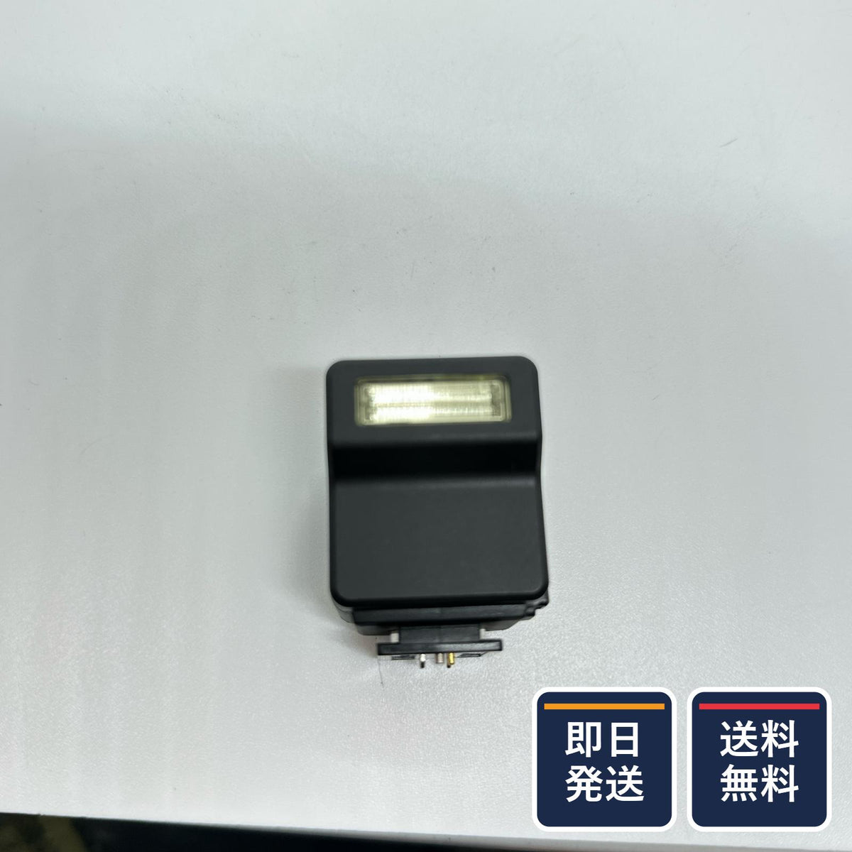 【全額返金保証】【最速発送】 D-LUX(Typ109)用 フラッシュ CF D 美品 動作確認済