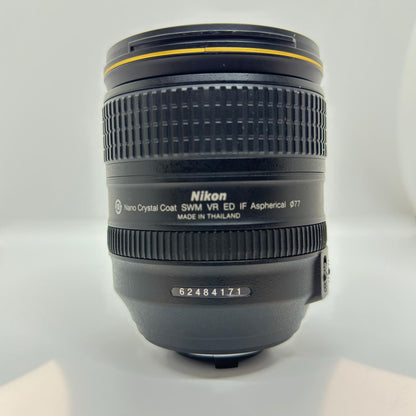 【全額返金保証】【最速発送】 AF-S NIKKOR 24-120mm f/4G ED VR 美品 動作確認済