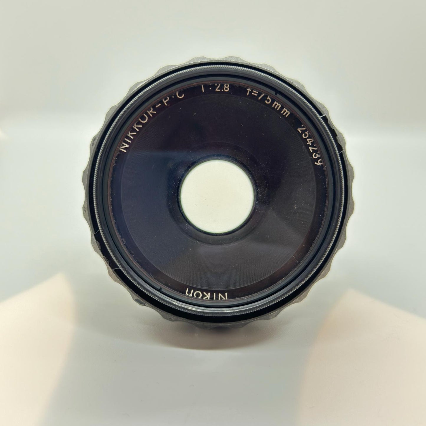 【全額返金保証】【最速発送】 NIKKOR-P・C 75mm F2.8 ゼンザブロニカ用 動作確認済