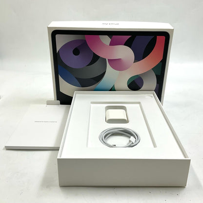 【全額返金保証】【最速発送】Apple iPad Air 10.9インチ 第4世代 64GB シルバー Wi-Fi 美品 動作確認済