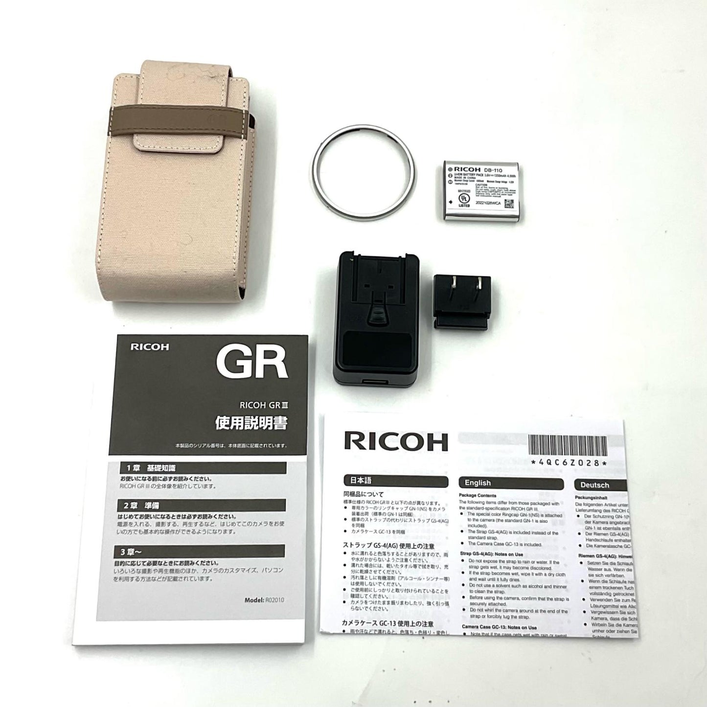 【全額返金保証】【最速発送】RICOH コンパクトデジタルカメラ GR III Diary Edition Special Limited Kit メタリックウォームグレー 美品 動作確認済