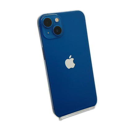 【全額返金保証】【最速発送】Apple iPhone iPhone 13 128GB ブルー au SIMフリー 白ロム 動作確認済 100%
