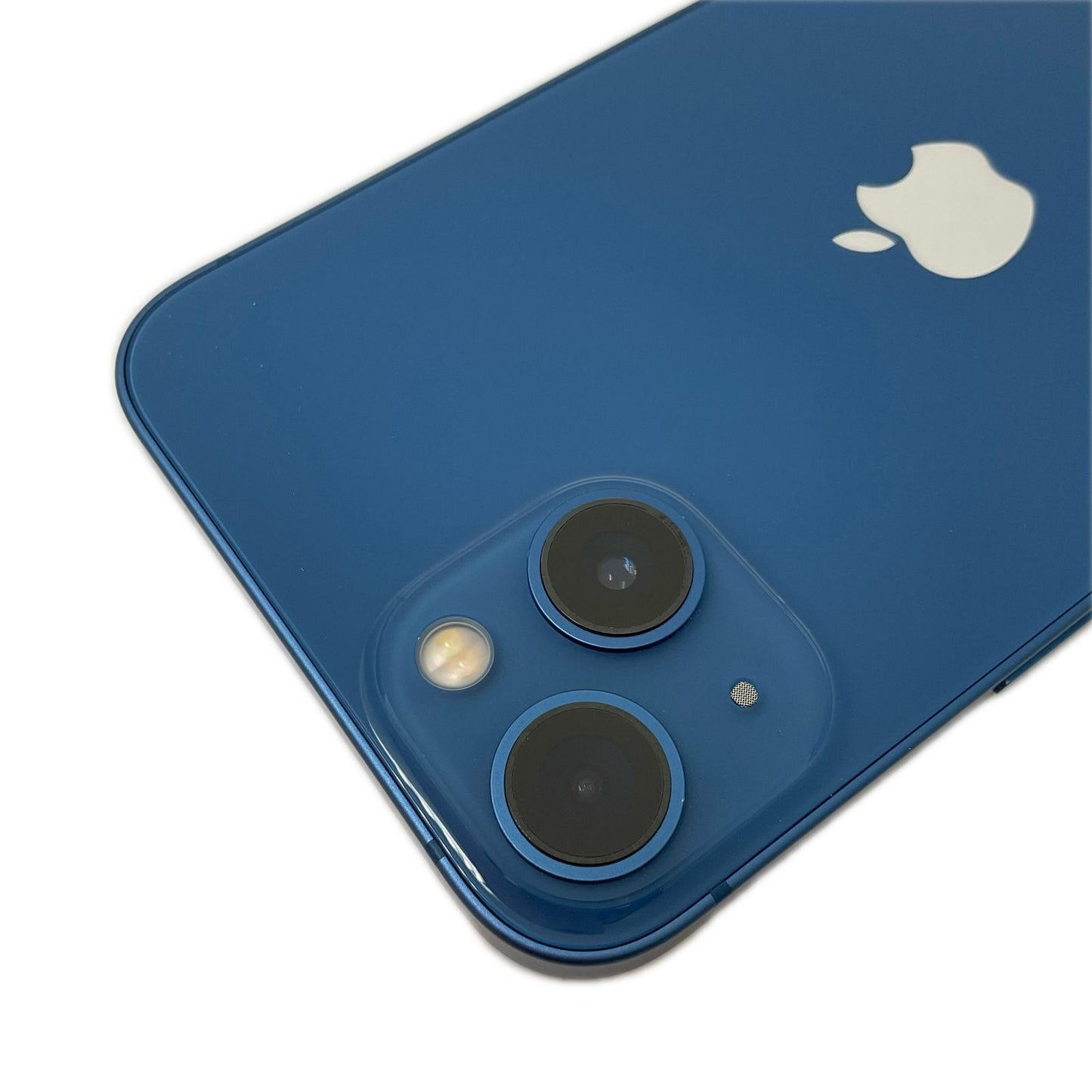 【全額返金保証】【最速発送】Apple iPhone iPhone 13 128GB ブルー au SIMフリー 白ロム 動作確認済 100%