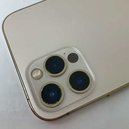 【全額返金保証】【最速発送】Apple iPhone iPhone 12 Pro 128GB ゴールド au 白ロム 美品 動作確認済 91%