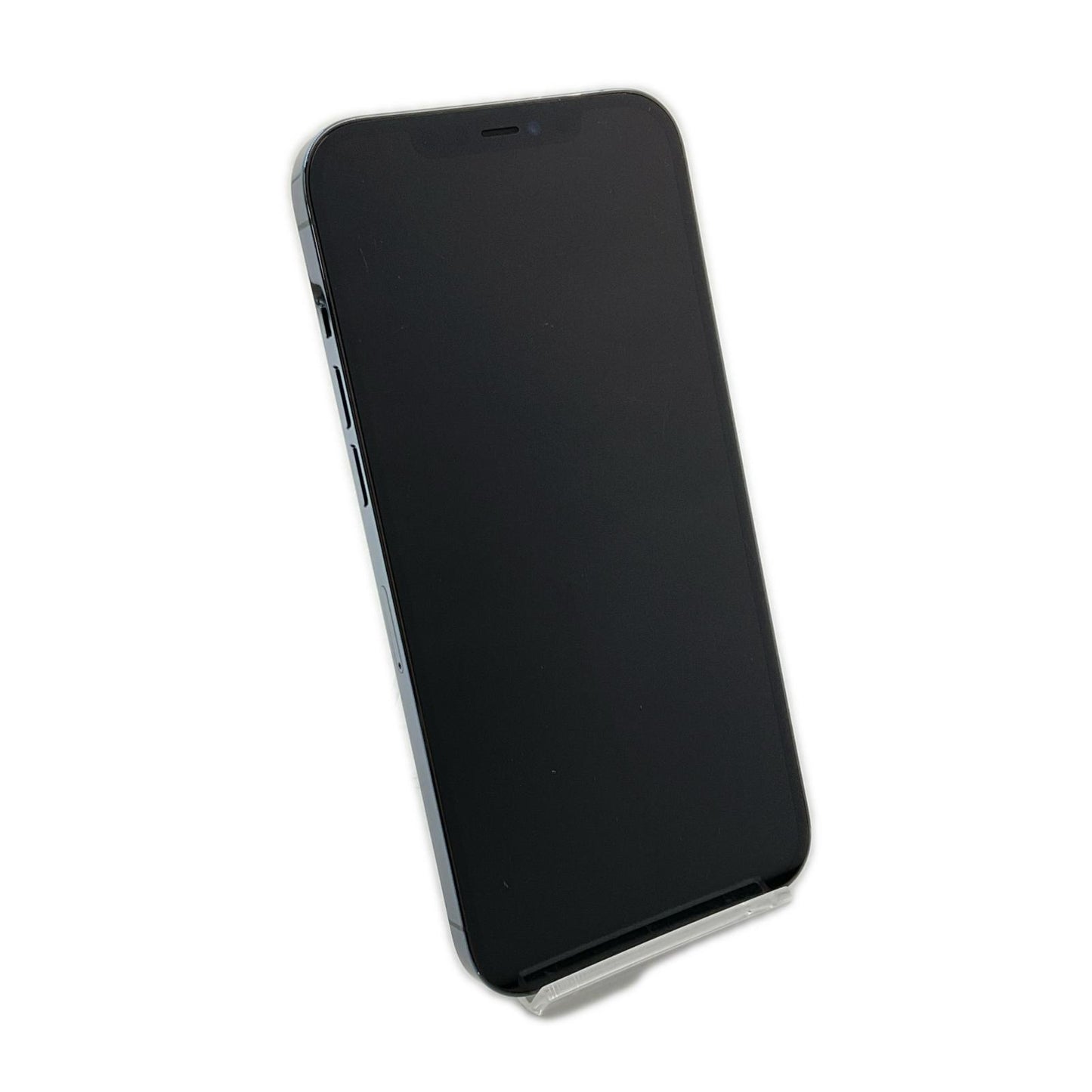 【全額返金保証】【最速発送】Apple iPhone 12 Pro Max 128GB パシフィックブルー au 白ロム 動作確認済 96%