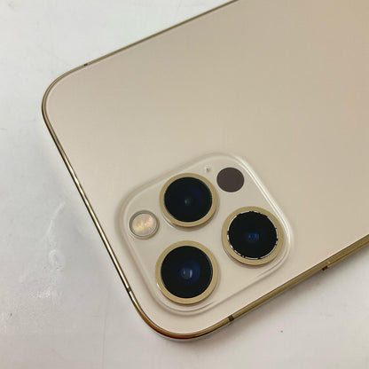 【全額返金保証】【最速発送】Apple iPhone iPhone 12 Pro 128GB ゴールド au 白ロム 美品 動作確認済 100%