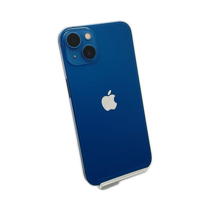 【全額返金保証】【最速発送】Apple iPhone iPhone 13 128GB ブルー au 白ロム 美品 動作確認済 100%