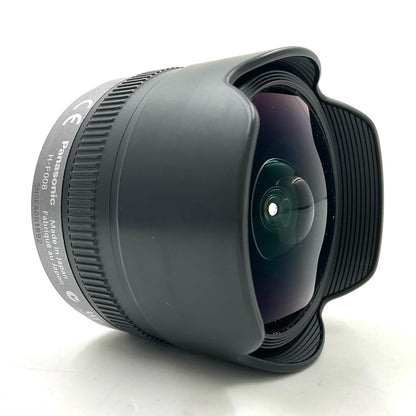 【最速発送】Panasonic LUMIX G FISHEYE 8mm F3.5 H-F008【難有】