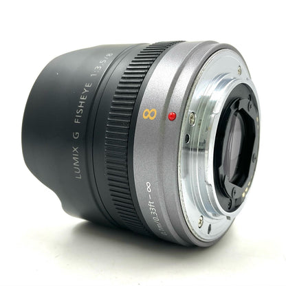【最速発送】Panasonic LUMIX G FISHEYE 8mm F3.5 H-F008【難有】