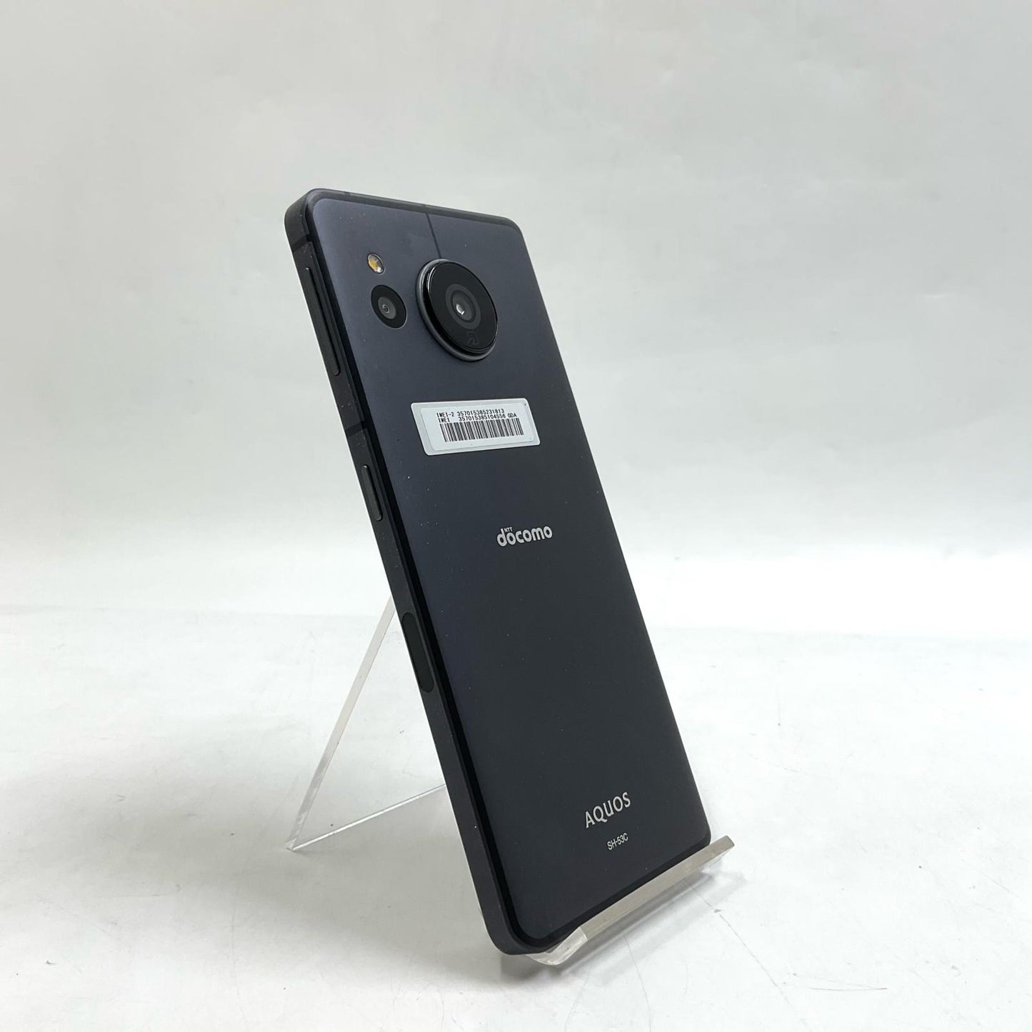 【全額返金保証】【最速発送】SHARP AQUOS sense7 128GB ブラック docomo SH-53C 白ロム 動作確認済