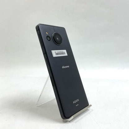 【全額返金保証】【最速発送】SHARP AQUOS sense7 128GB ブラック docomo SH-53C 白ロム 動作確認済