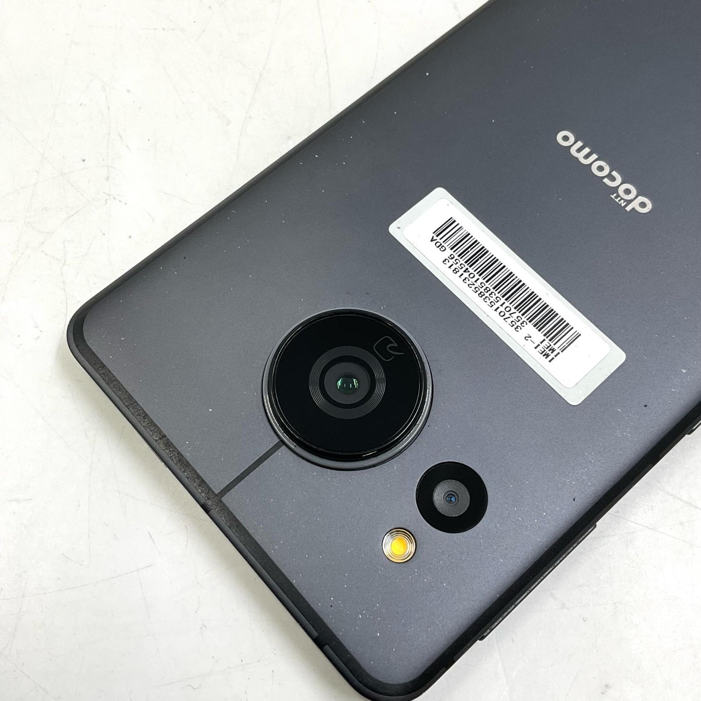 【全額返金保証】【最速発送】SHARP AQUOS sense7 128GB ブラック docomo SH-53C 白ロム 動作確認済