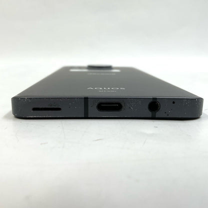 【全額返金保証】【最速発送】SHARP AQUOS sense7 128GB ブラック docomo SH-53C 白ロム 動作確認済
