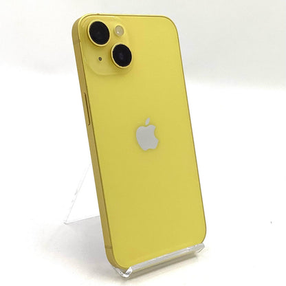 【最速発送】Apple iPhone iPhone 14 128GB イエロー SIMフリー 白ロム【難有】 86%