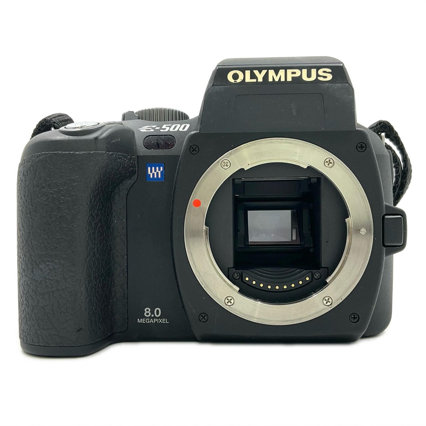 【全額返金保証】【最速発送】OLYMPUS デジタル一眼 E-500 ボディ ブラック 動作確認済