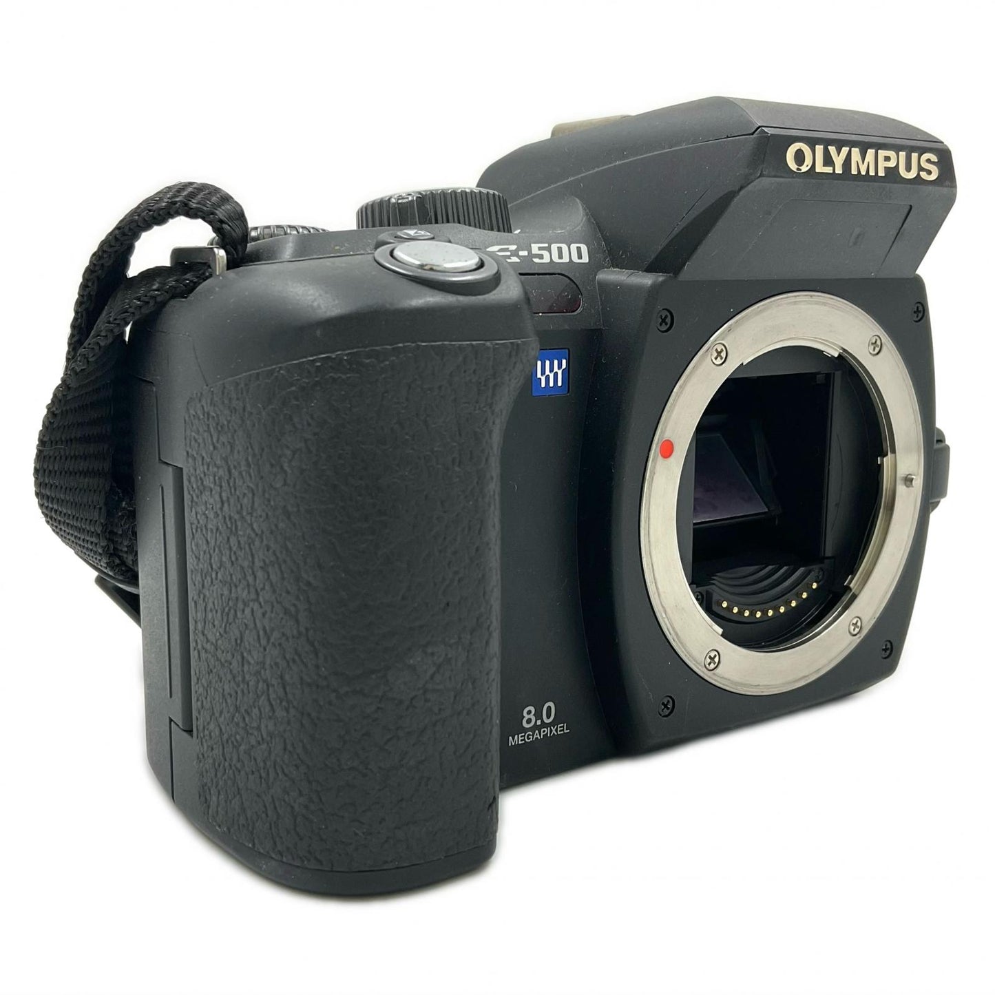 【全額返金保証】【最速発送】OLYMPUS デジタル一眼 E-500 ボディ ブラック 動作確認済