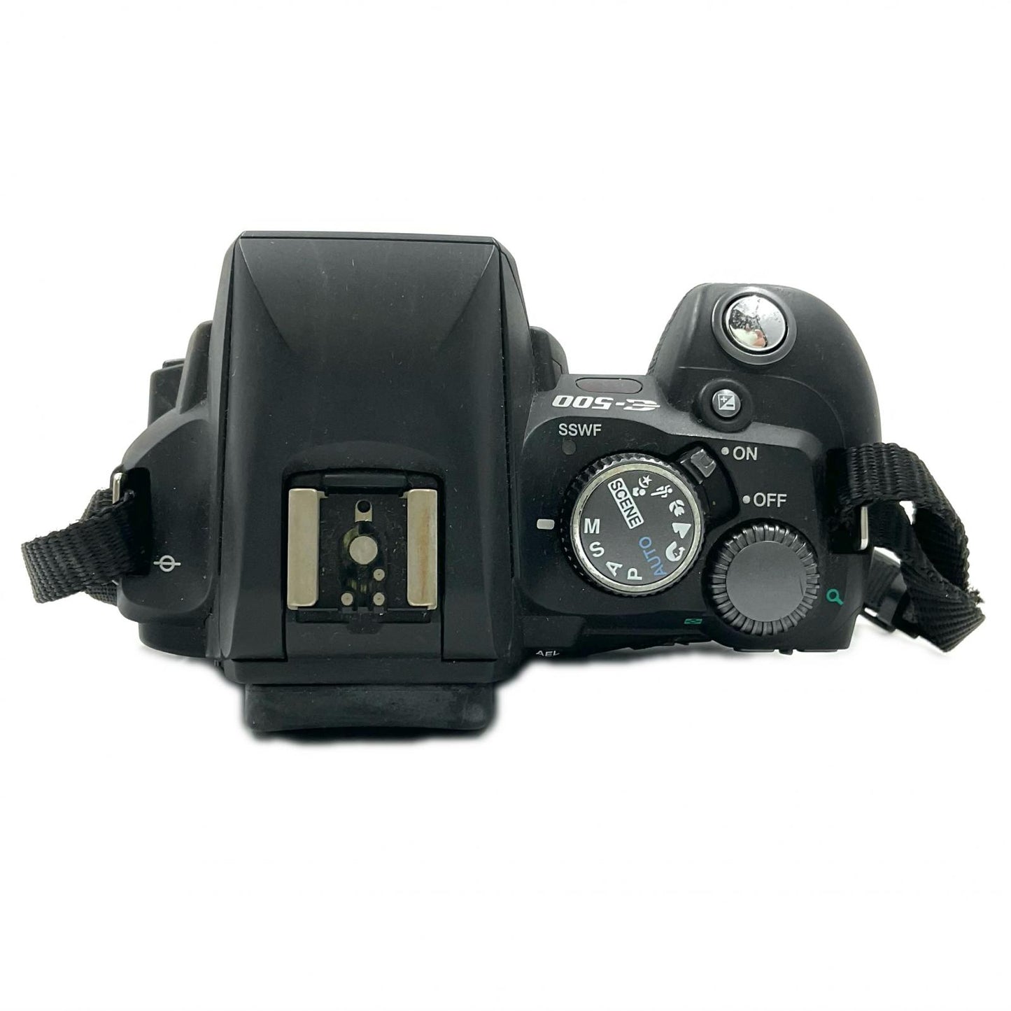 【全額返金保証】【最速発送】OLYMPUS デジタル一眼 E-500 ボディ ブラック 動作確認済