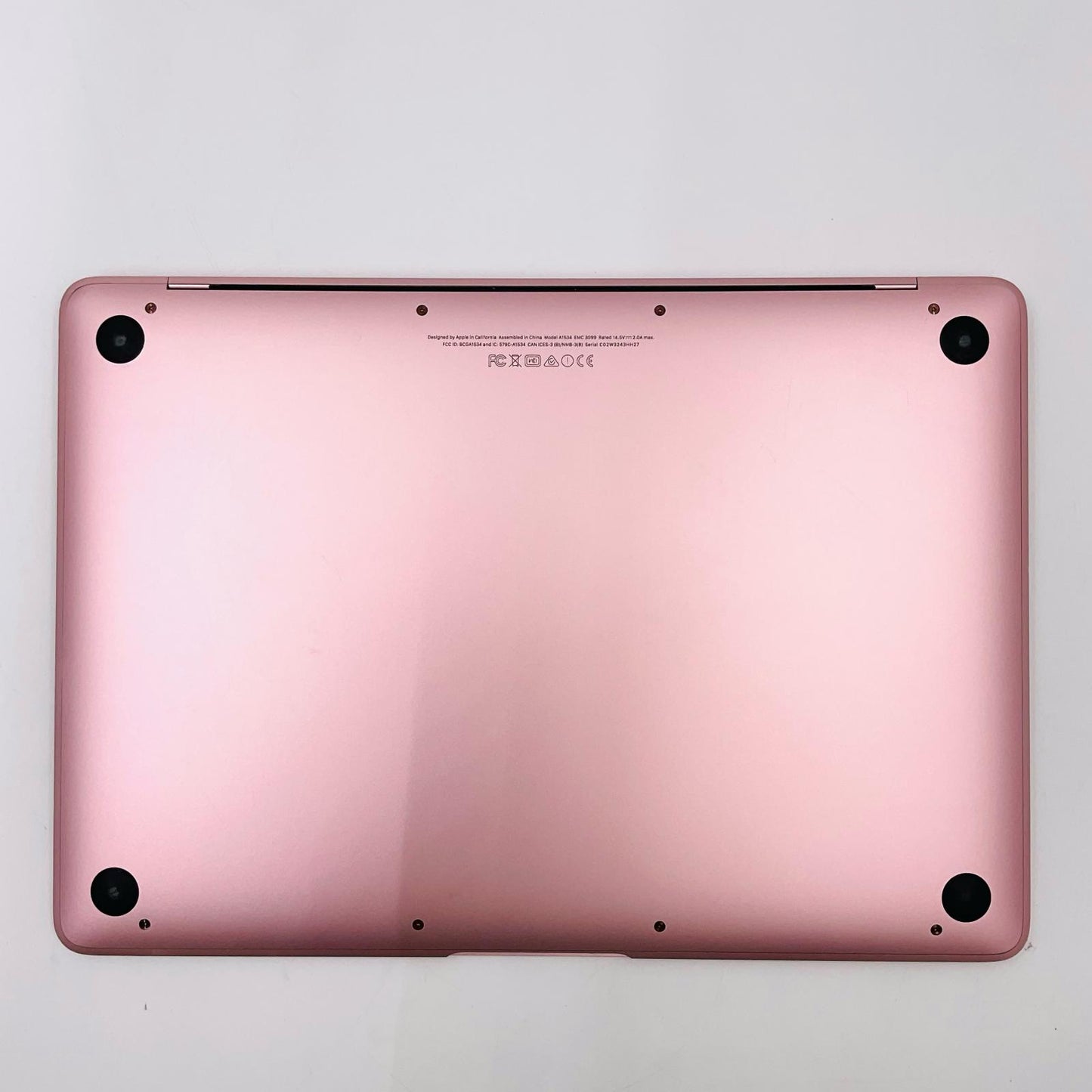 【全額返金保証】【最速発送】Apple MacBook 12インチ 2017 1.2GHz デュアルコア Intel Core m3 8GB 256GB ローズゴールド 動作確認済