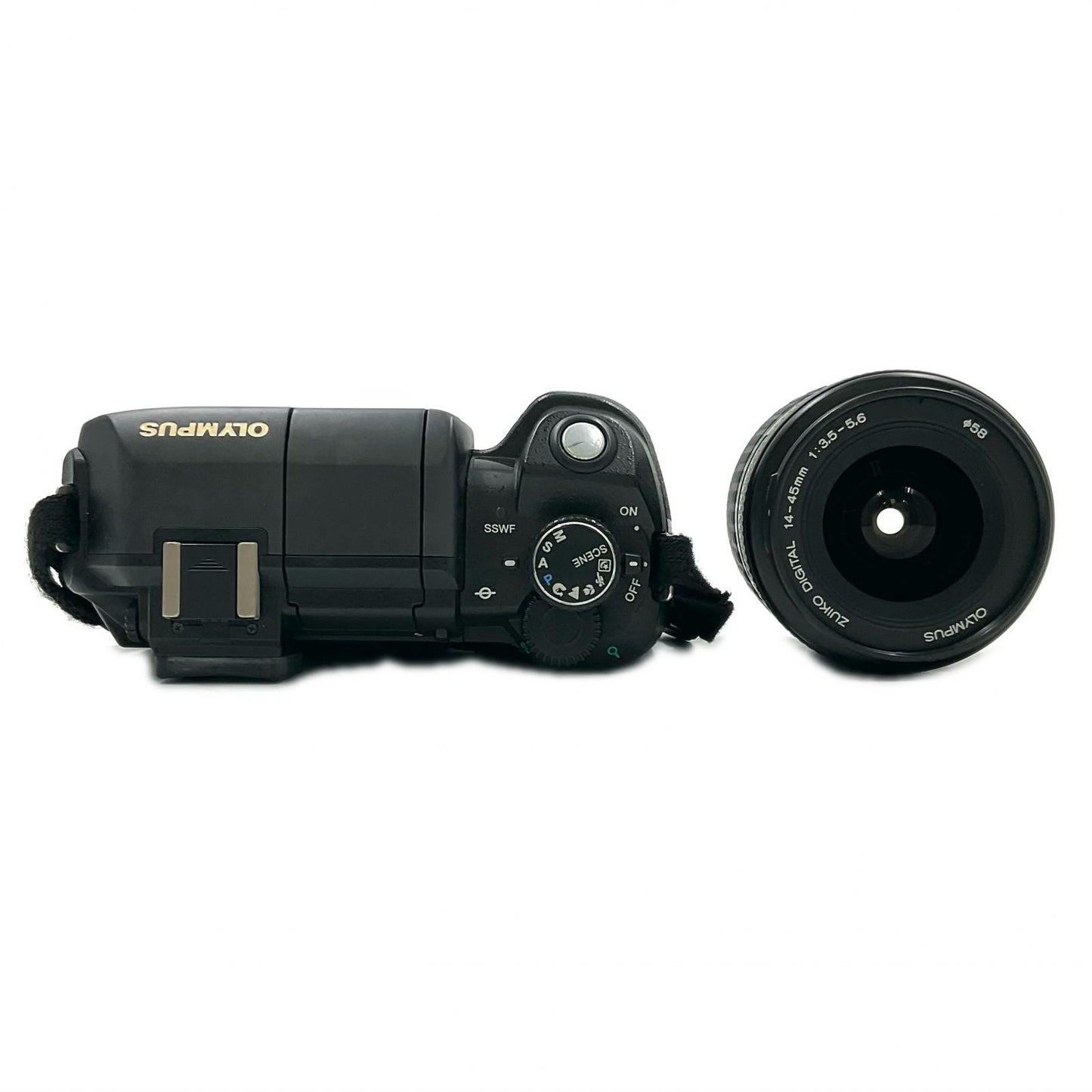 【最速発送】OLYMPUS デジタル一眼 E-300 レンズセット ブラック【難有】