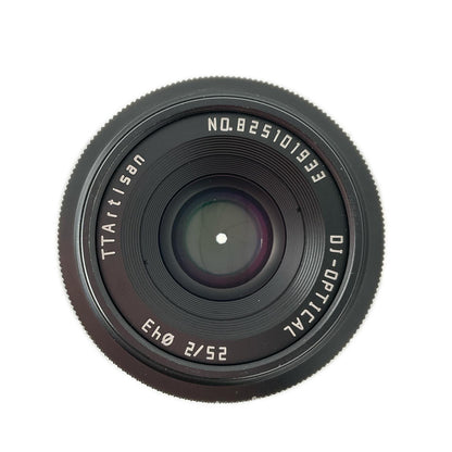 【全額返金保証】【最速発送】TTArtisan 銘匠光学 TTArtisan 25mm f/2 レンズ 美品 動作確認済