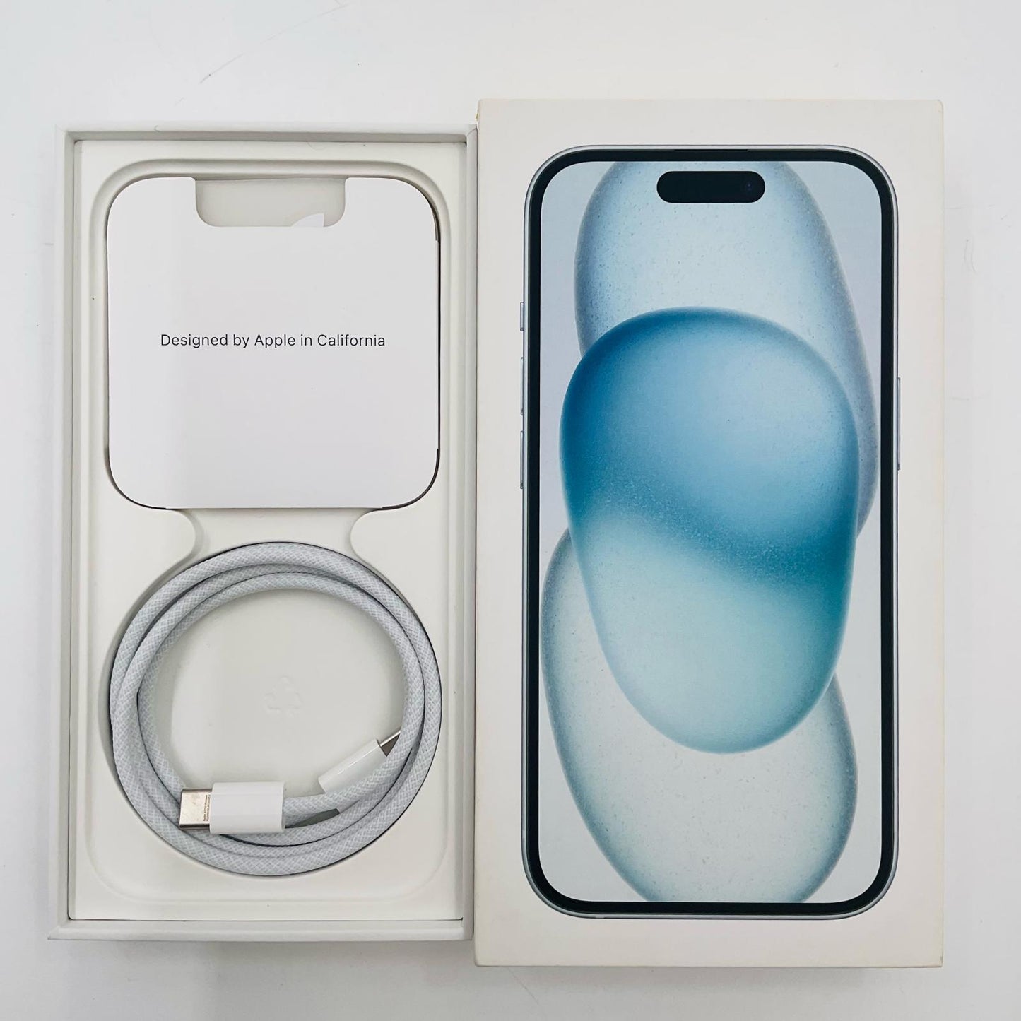 【全額返金保証】【最速発送】Apple iPhone iPhone 15 128GB ブルー SIMフリー 白ロム 超美品 動作確認済 100%