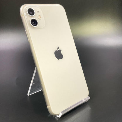 【最速発送】Apple iPhone iPhone 11 64GB ホワイト au 白ロム【難有】 75%