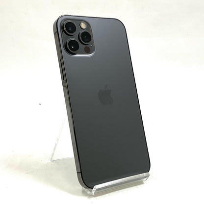 【全額返金保証】【最速発送】Apple iPhone 12 Pro 256GB グラファイト docomo SIMフリー 白ロム 美品 動作確認済 85%