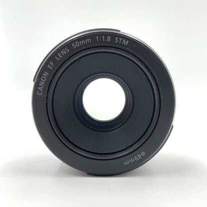 【全額返金保証】【最速発送】Canon EF50mm F1.8 STM 動作確認済