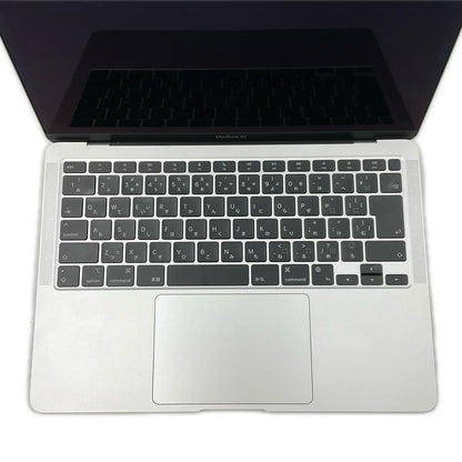 【全額返金保証】【最速発送】Apple MacBook Air 13インチ 2020 Apple M1 8GB 256GB シルバー 96% 動作確認済