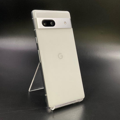 【全額返金保証】【最速発送】Google Pixel 7a 128GB ホワイト Softbank G82U8 白ロム 動作確認済
