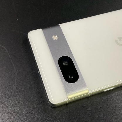 【全額返金保証】【最速発送】Google Pixel 7a 128GB ホワイト Softbank G82U8 白ロム 動作確認済